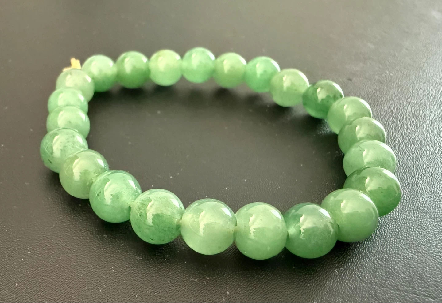 Green Beaded Bracelet