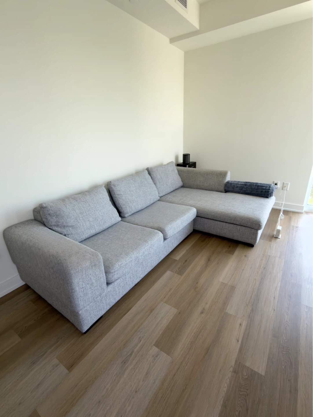 Grey L-Shape Sofa