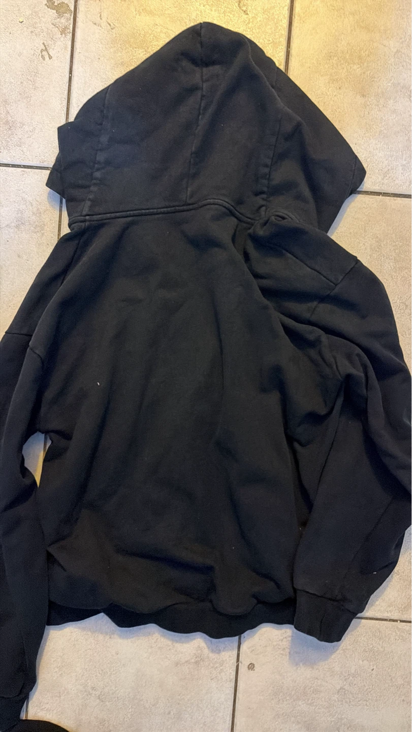 Celine Black Zip-Up Hoodie - photo 2