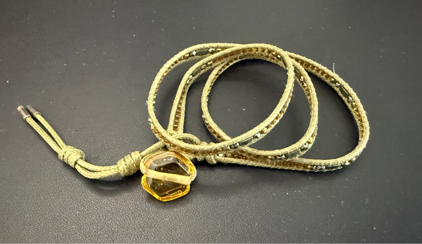 Khaki Wrap Bracelet - photo 3