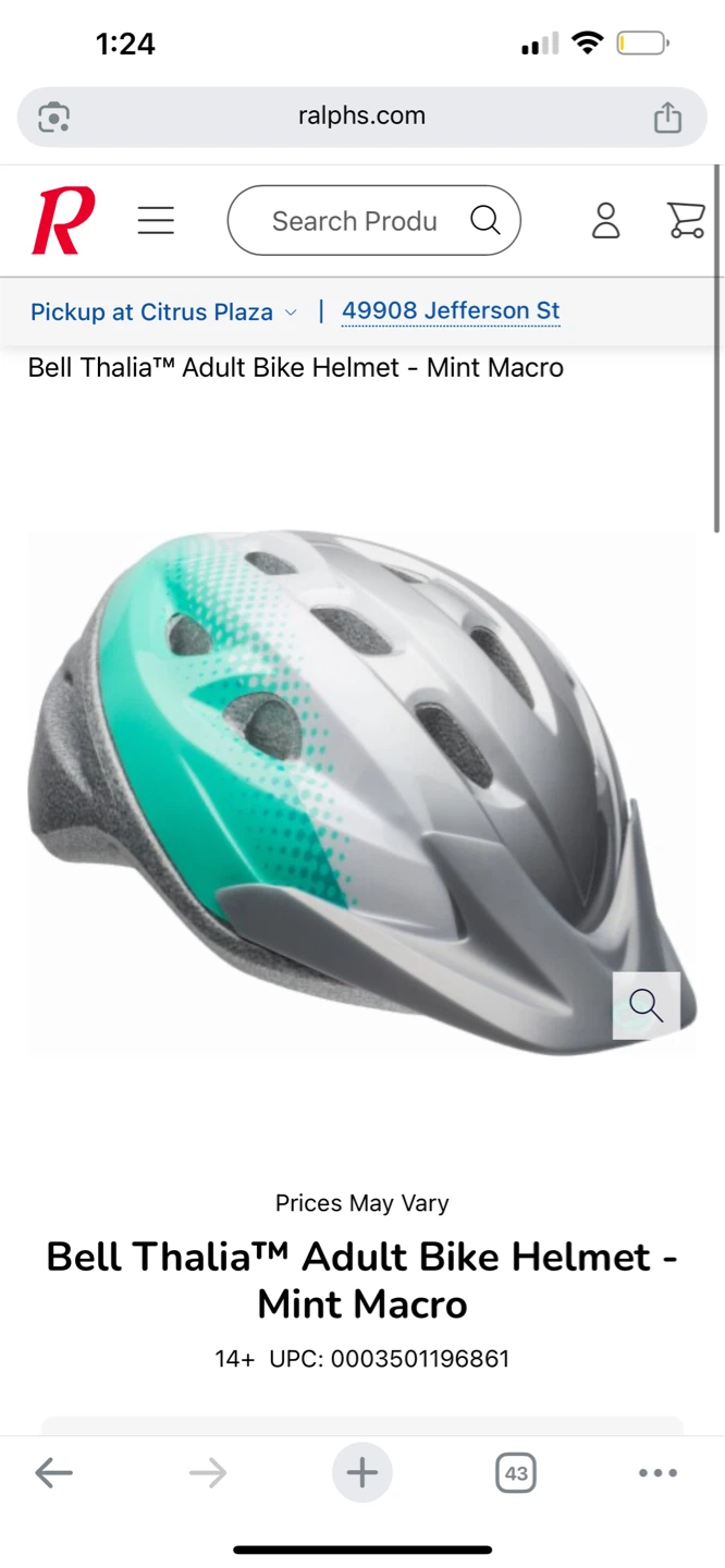 Bell Thalia Adult Bike Helmet - Mint Macro