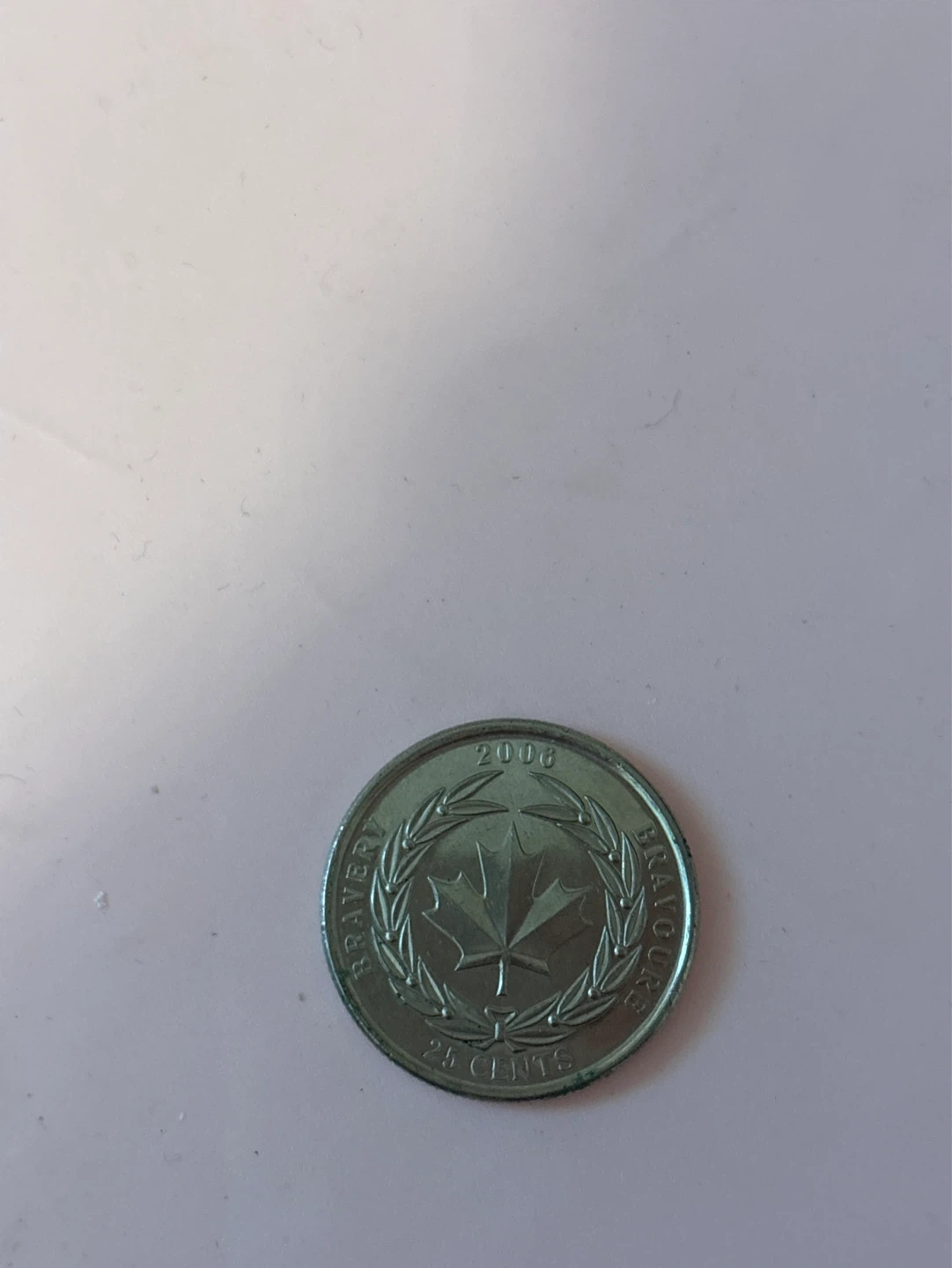2006 Canada 25 Cents Coin