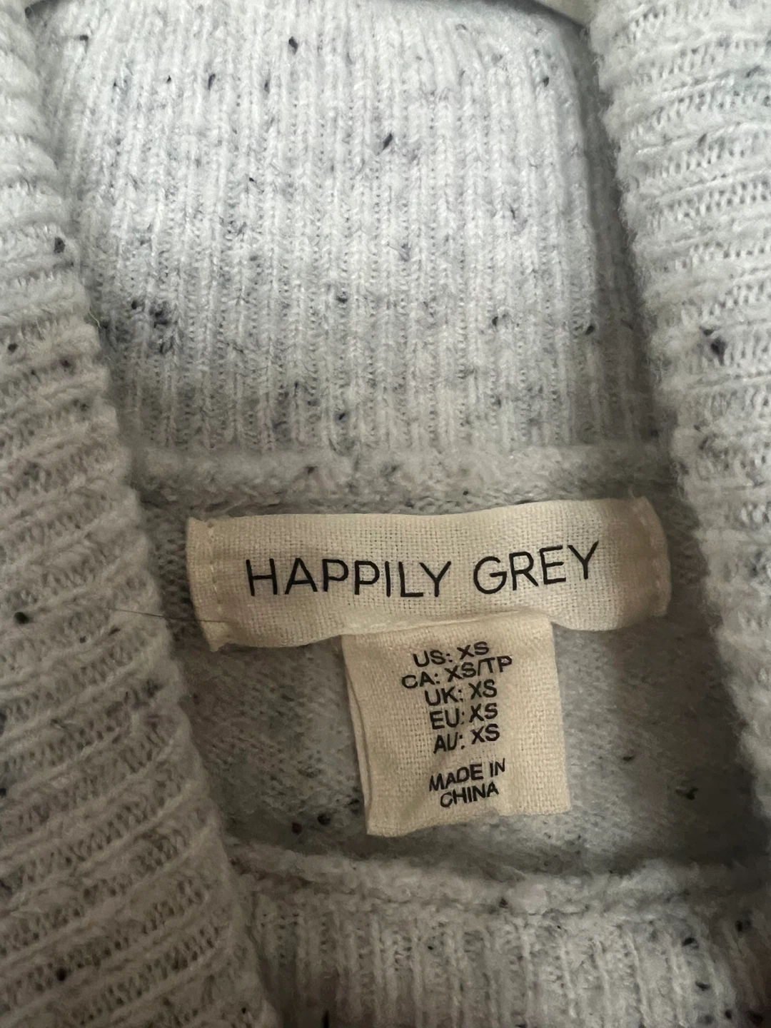 Happily Grey Women's Sweater Dress XS - photo 2