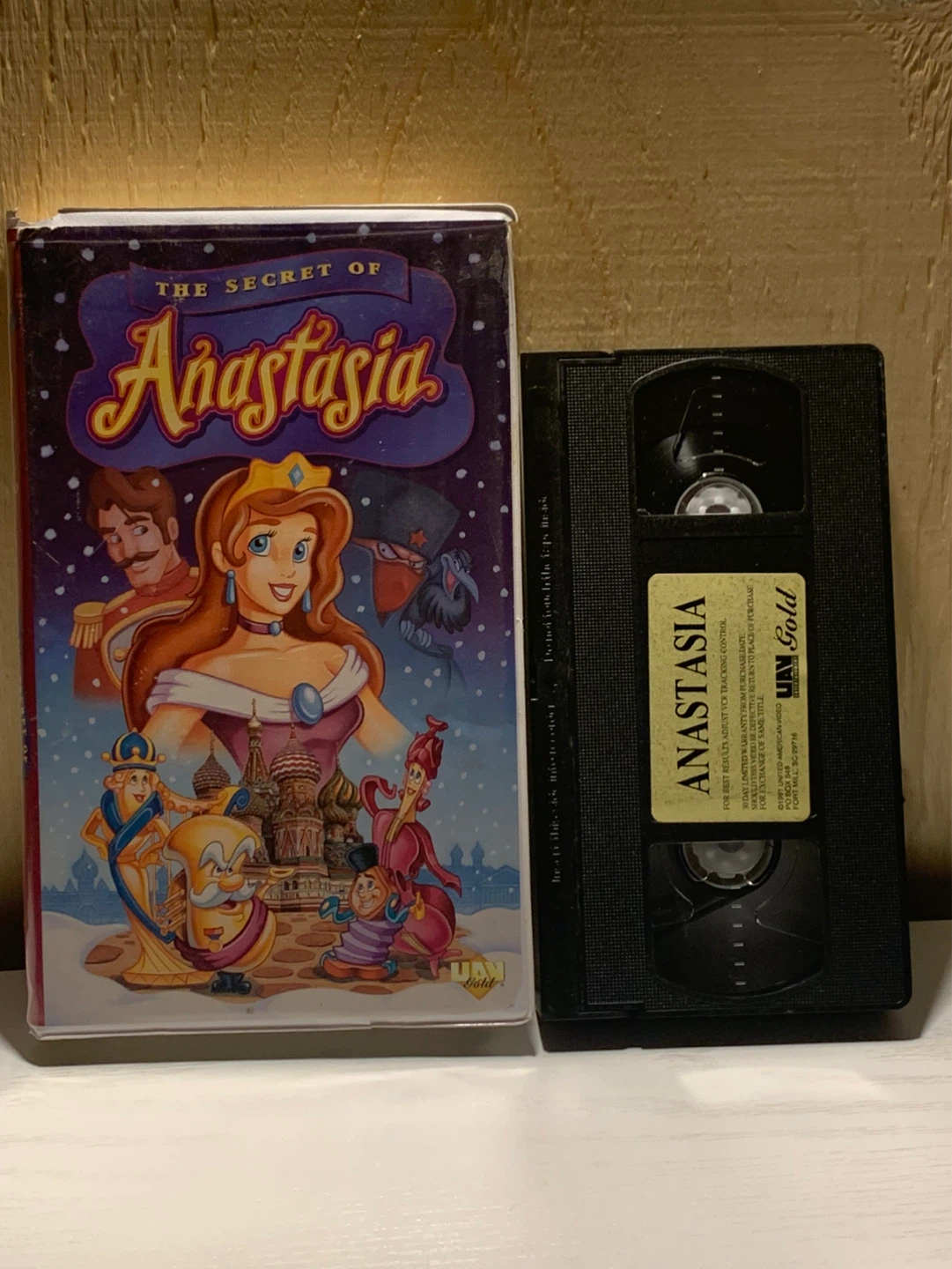 The Secret of Anastasia VHS Tape