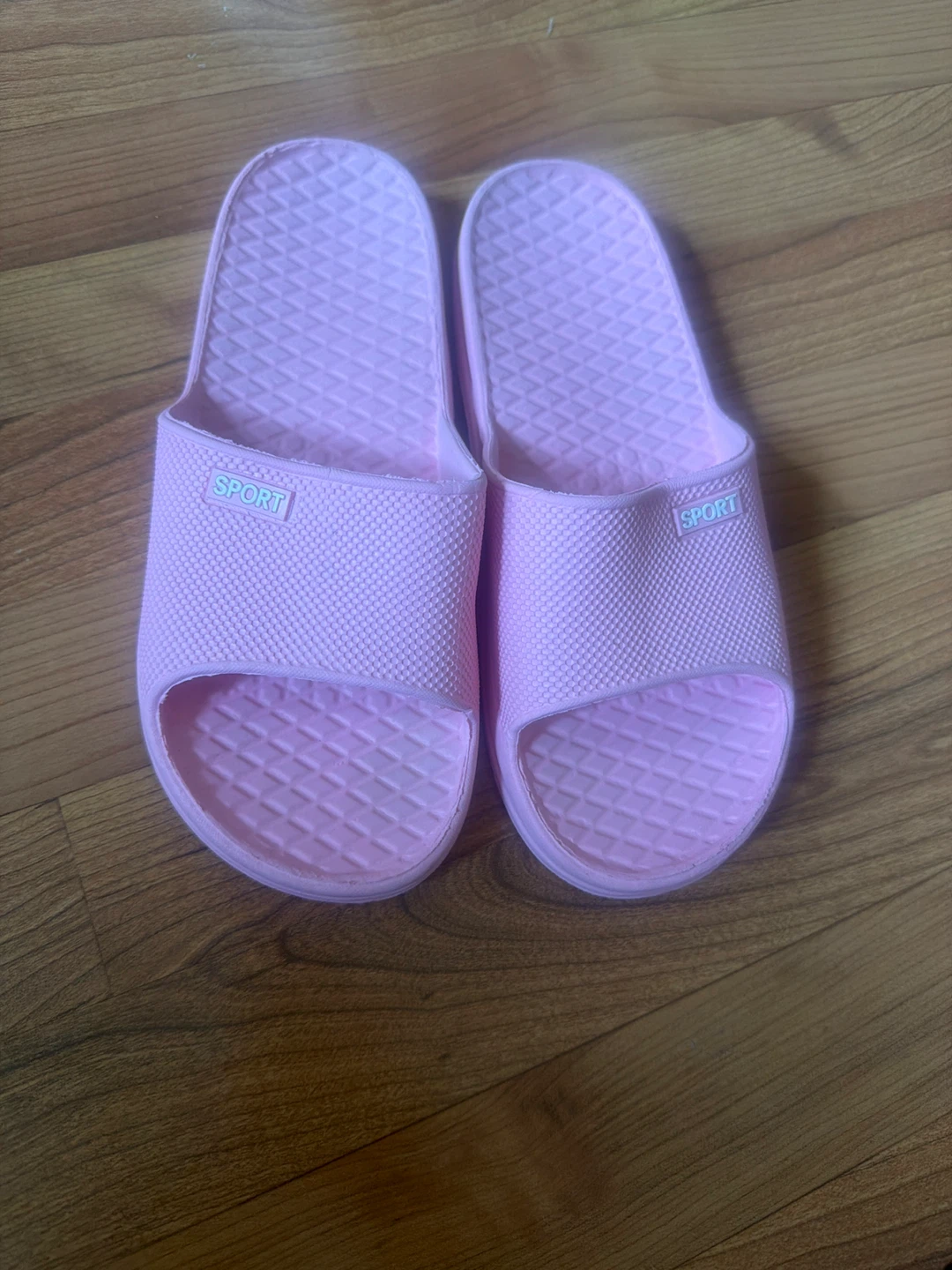 Pink Sport Slides