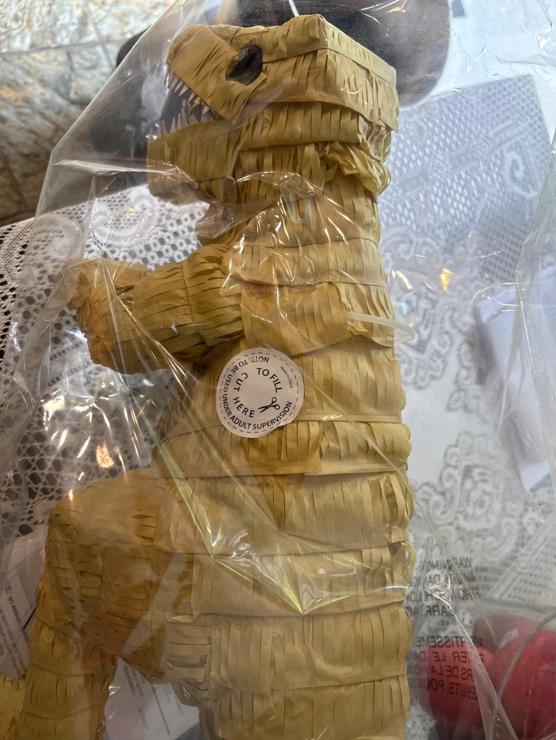 Dinosaur Shaped Piñata