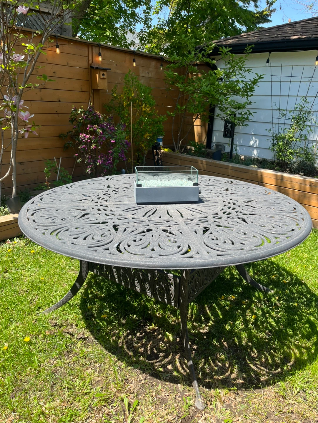 large fire table 4 seating - photo 2