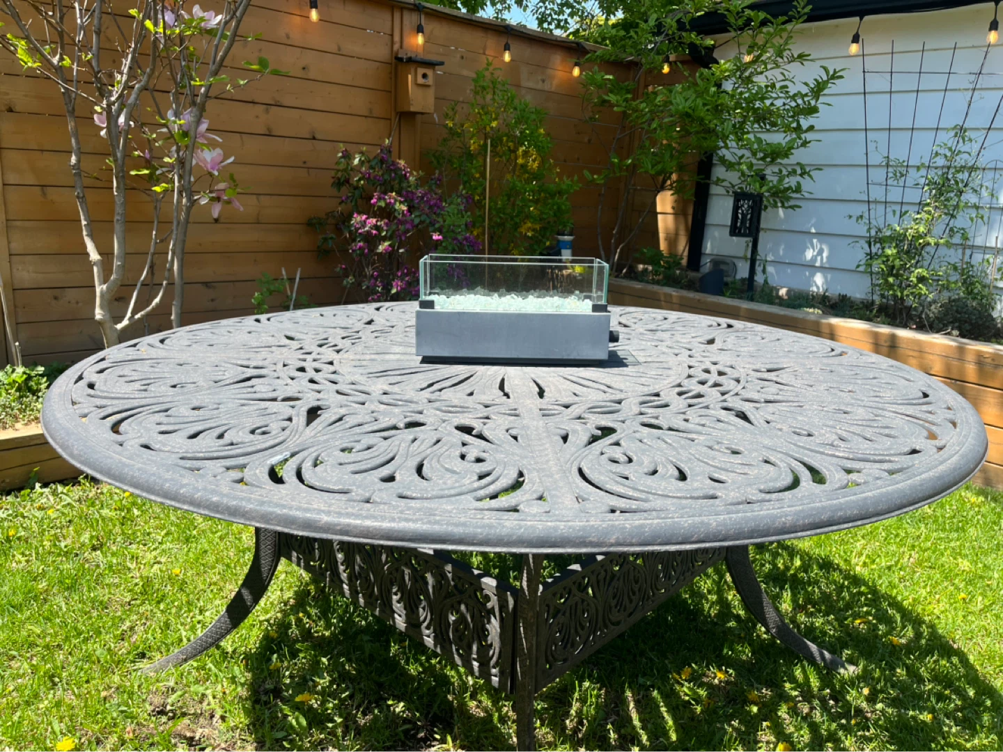 large fire table 4 seating - photo 3