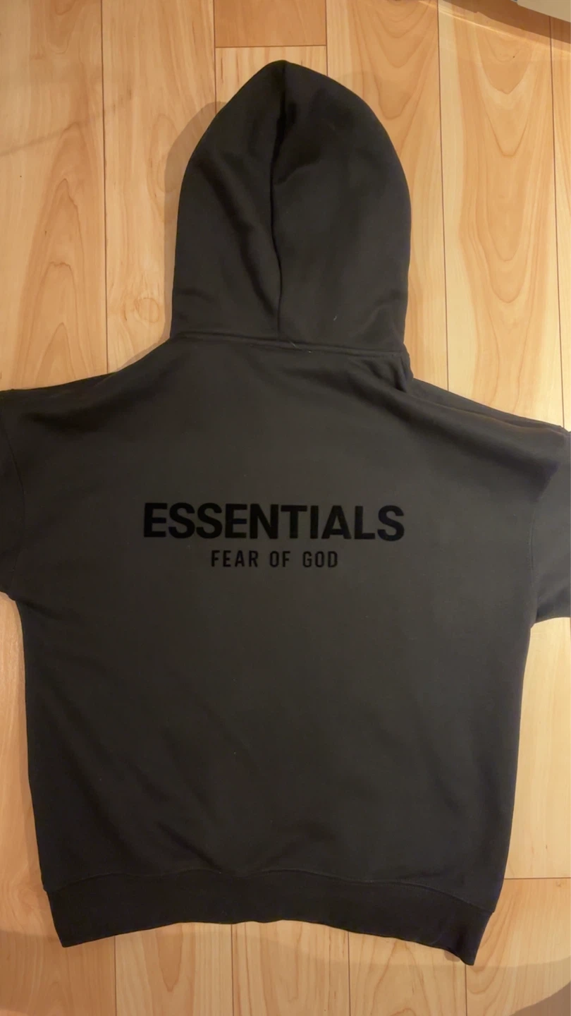 Black Essentials Hoodie - photo 2