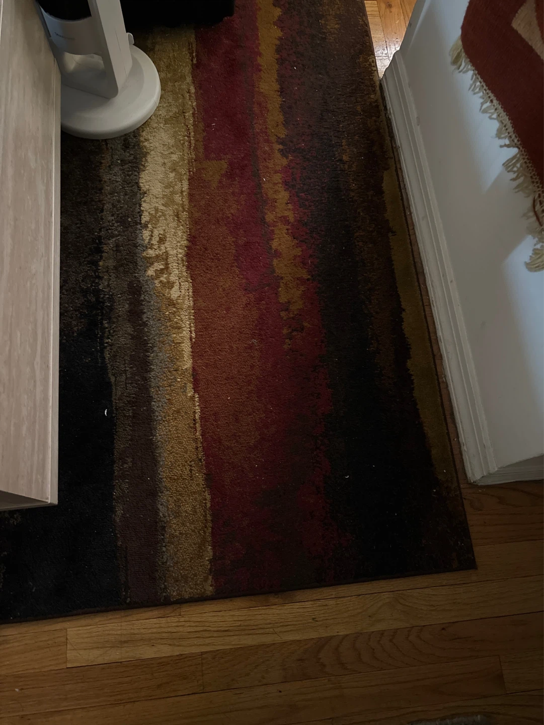 Black Couch & Rug for sale - photo 3