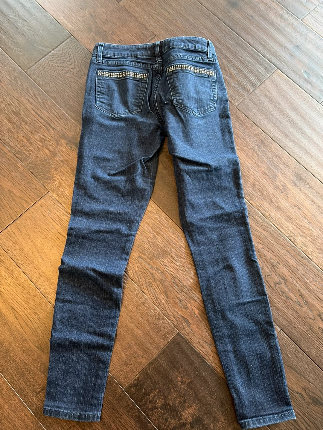 Jeans with Rhinestone Pocket Detail - photo 2