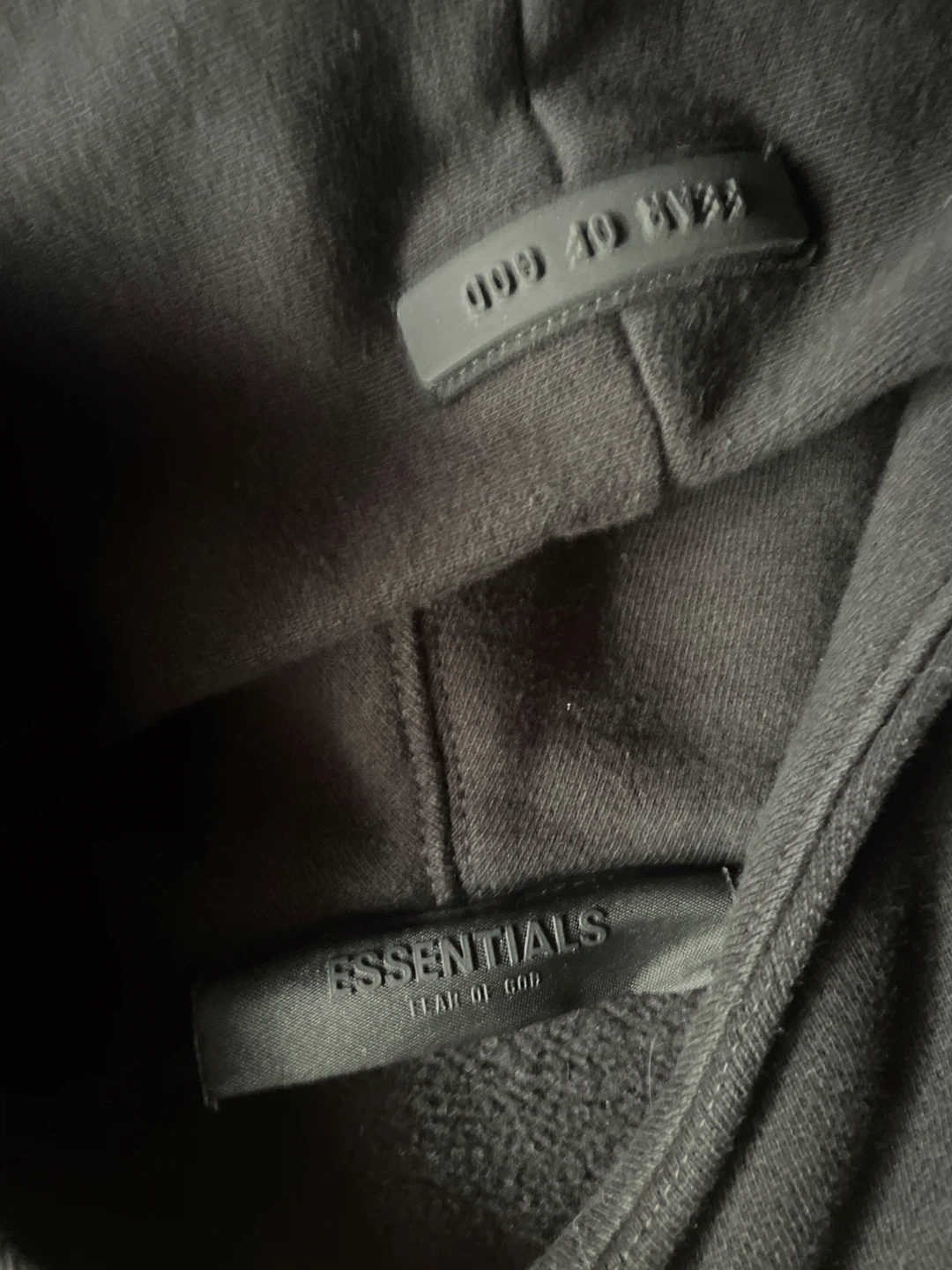 Essentials Black Hoodie - photo 2