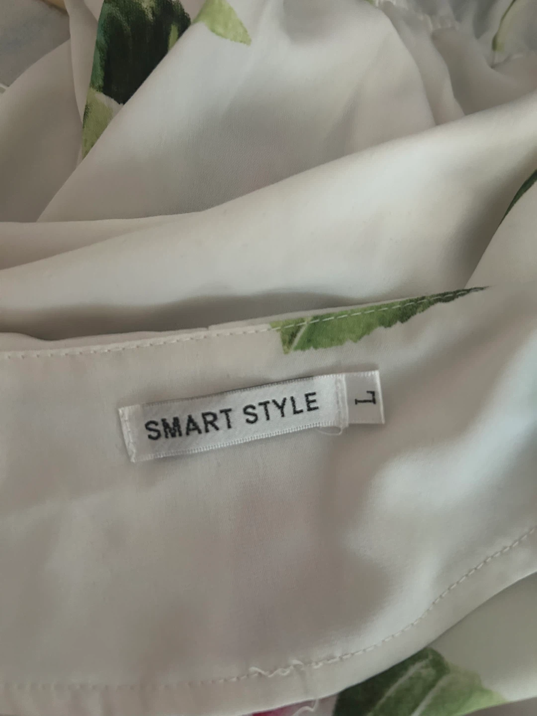 Smart Style Floral Wrap Dress - Size L - photo 2