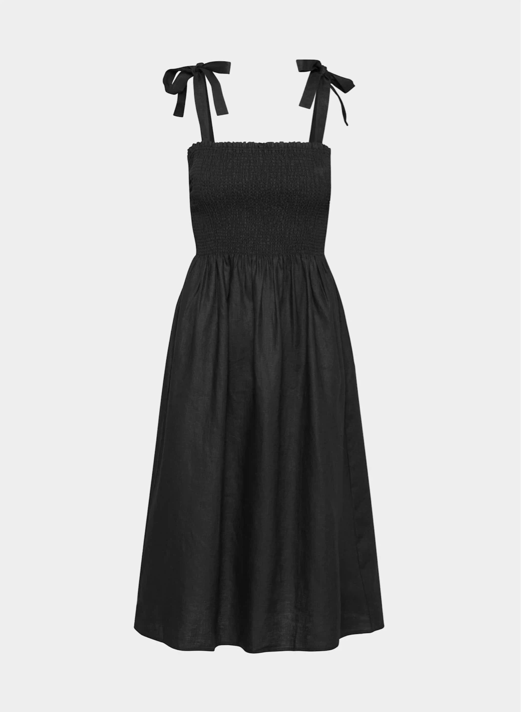 (S) Aritzia Wilfred 100% Linen Golden Hour Dress