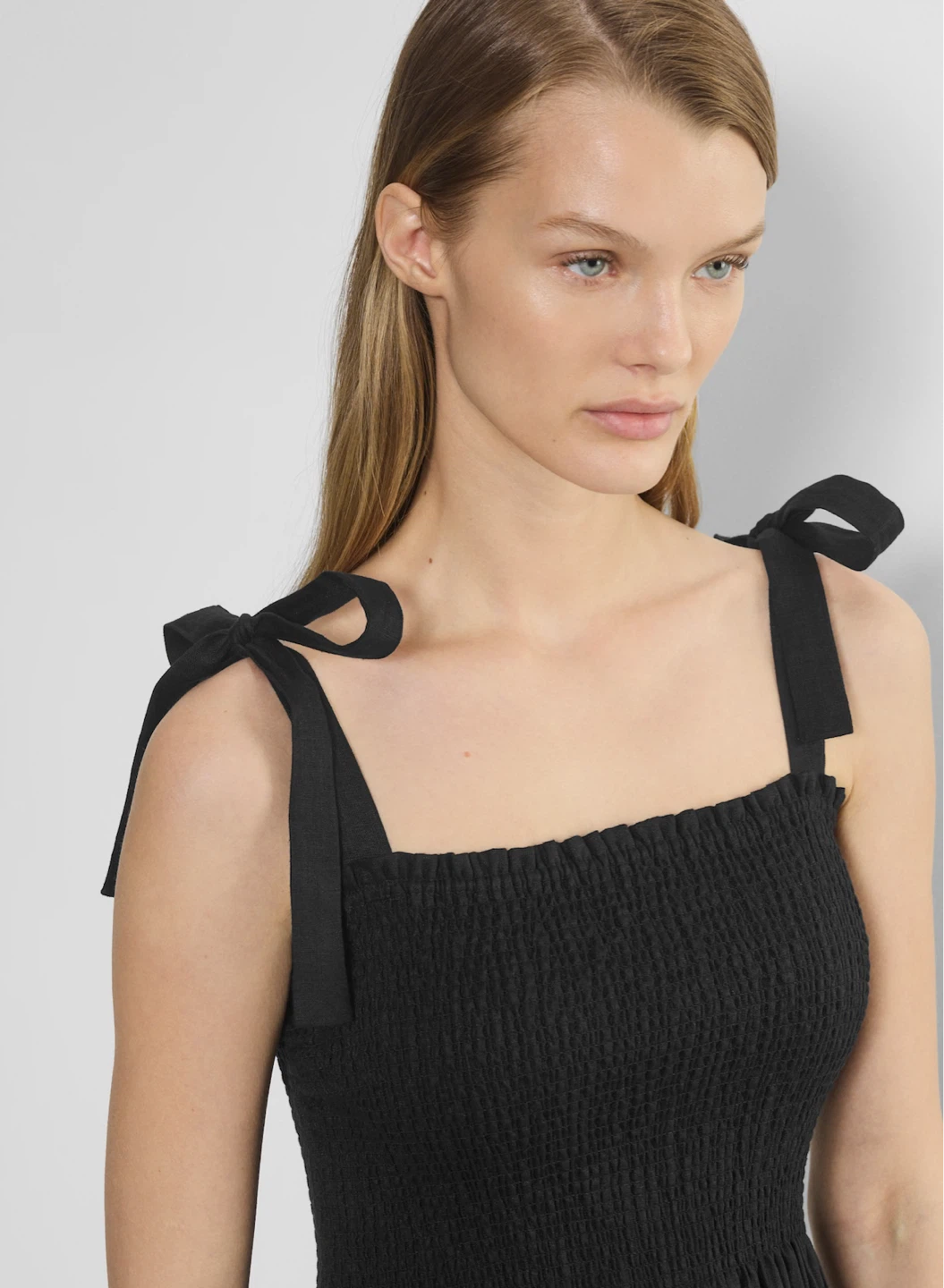 (S) Aritzia Wilfred 100% Linen Golden Hour Dress - photo 4