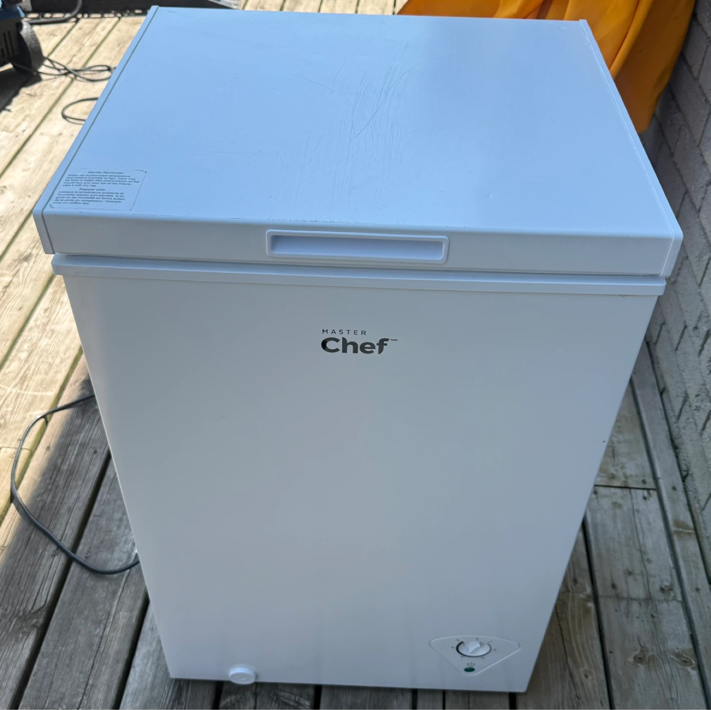 Master Chef Chest Freezer