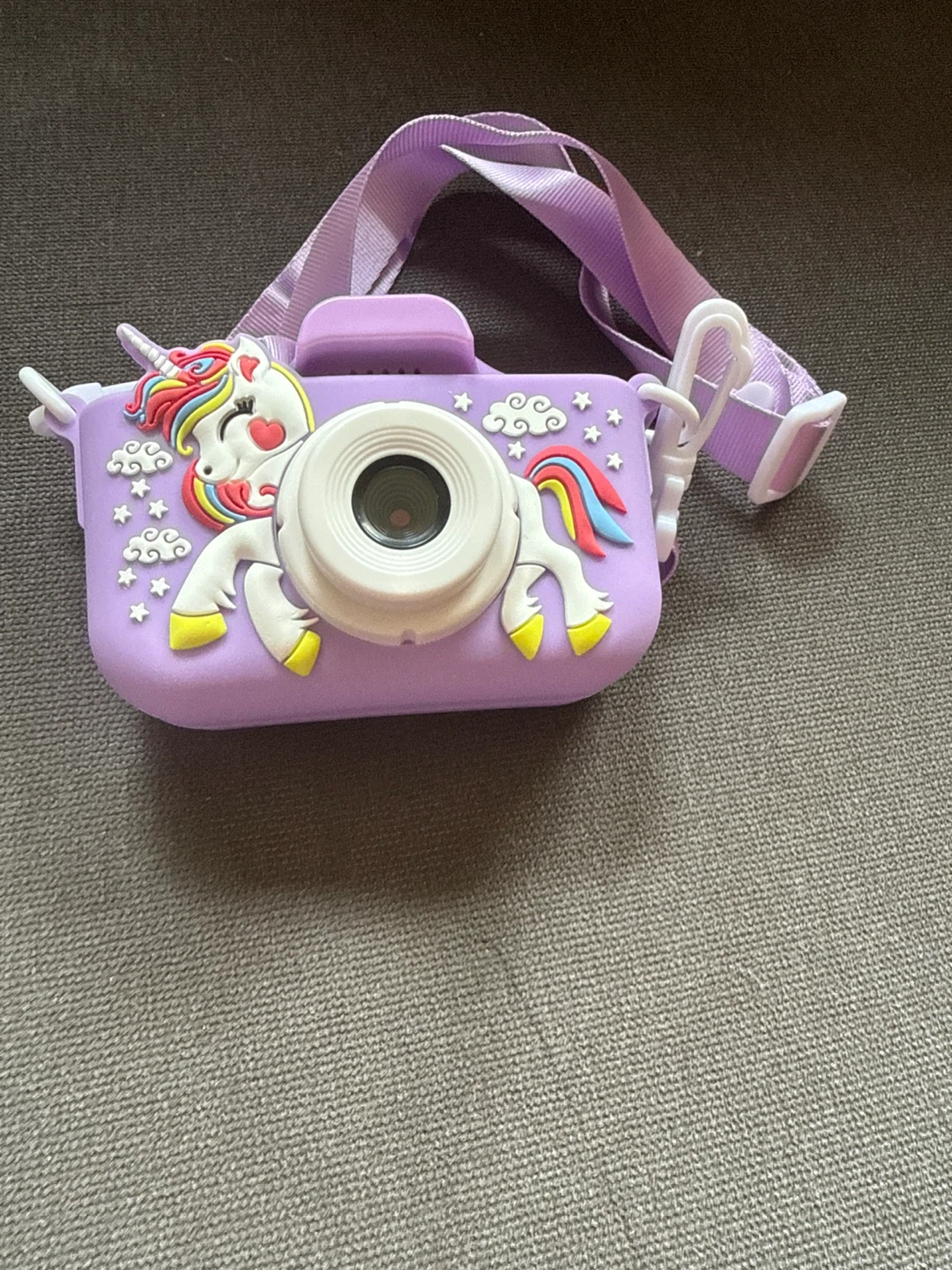Kids Digital Camera - Purple Unicorn Design