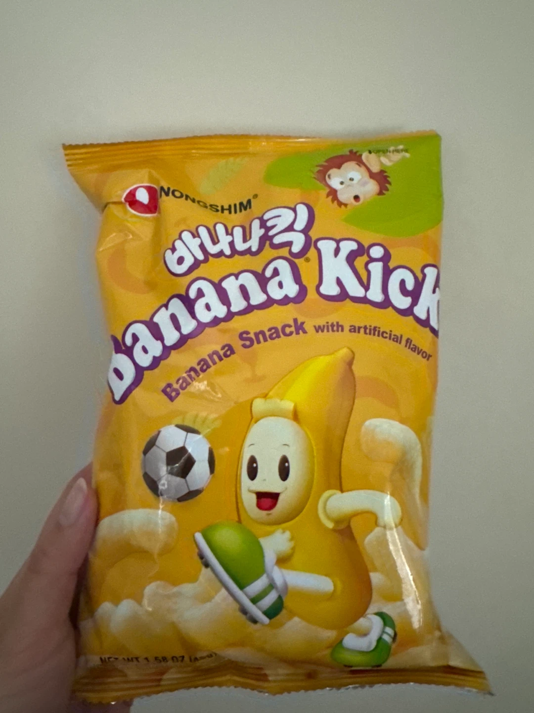 Nongshim Banana Kick Banana Snack 45g