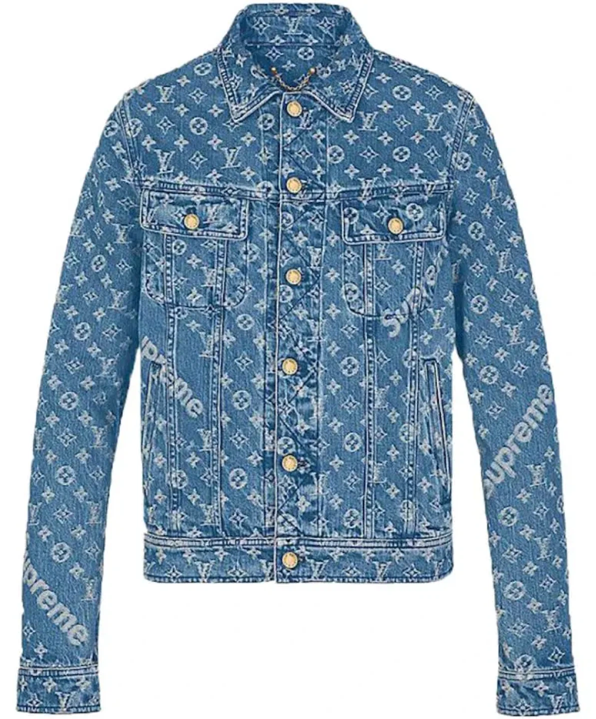 Louis Vuitton x Supreme Denim Jacket