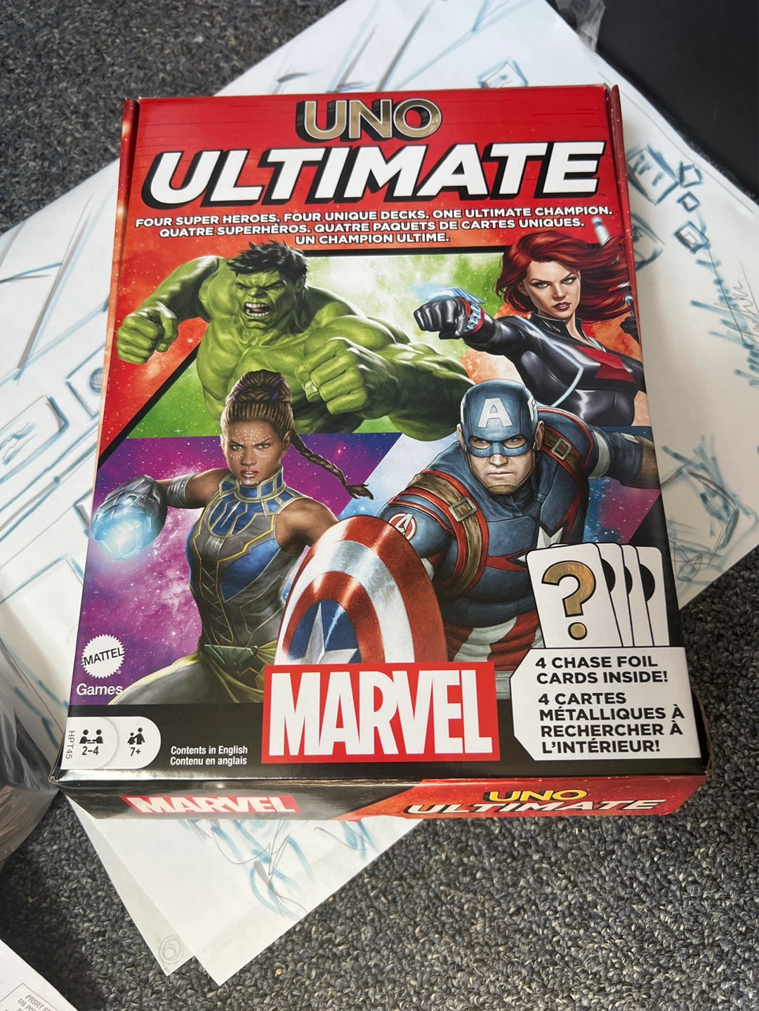 UNO Ultimate Marvel Card Game