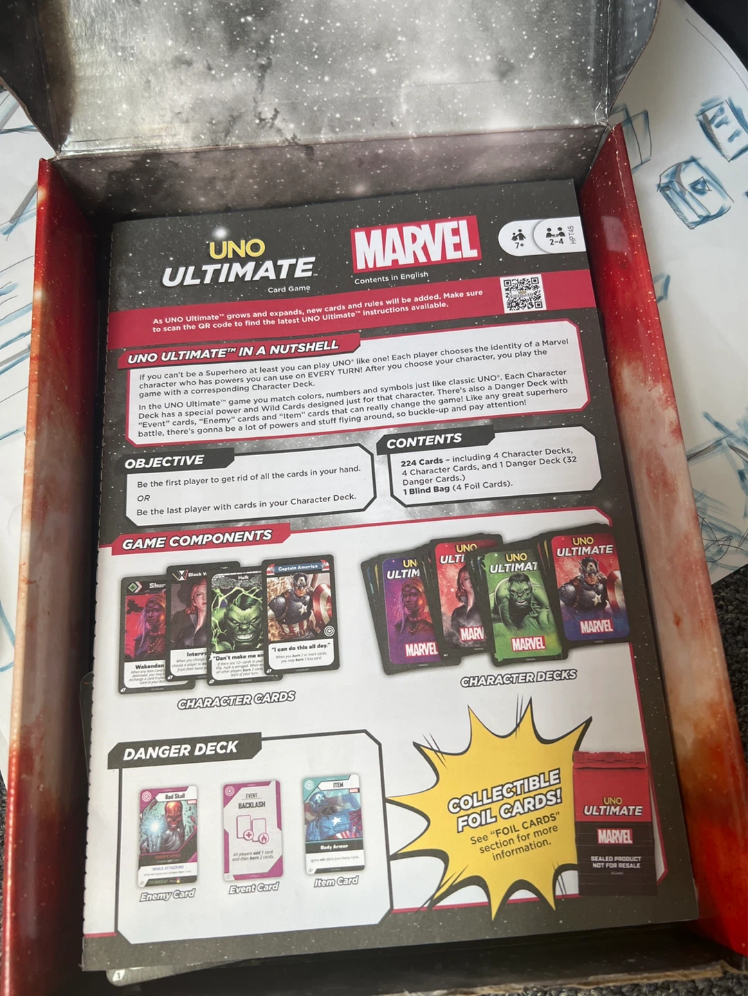 UNO Ultimate Marvel Card Game - photo 3
