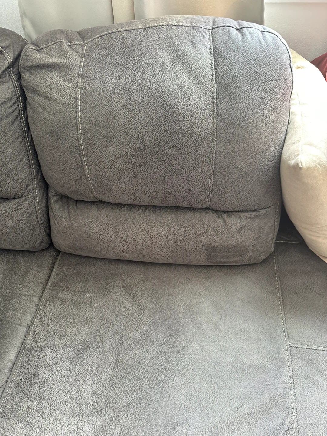 Ashley Grey Sectional Sofa with Chaise - photo 3