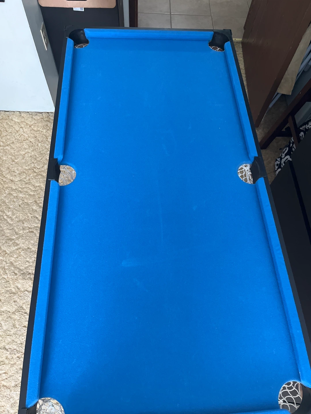 SereneLife Blue Felt Pool Table - photo 2