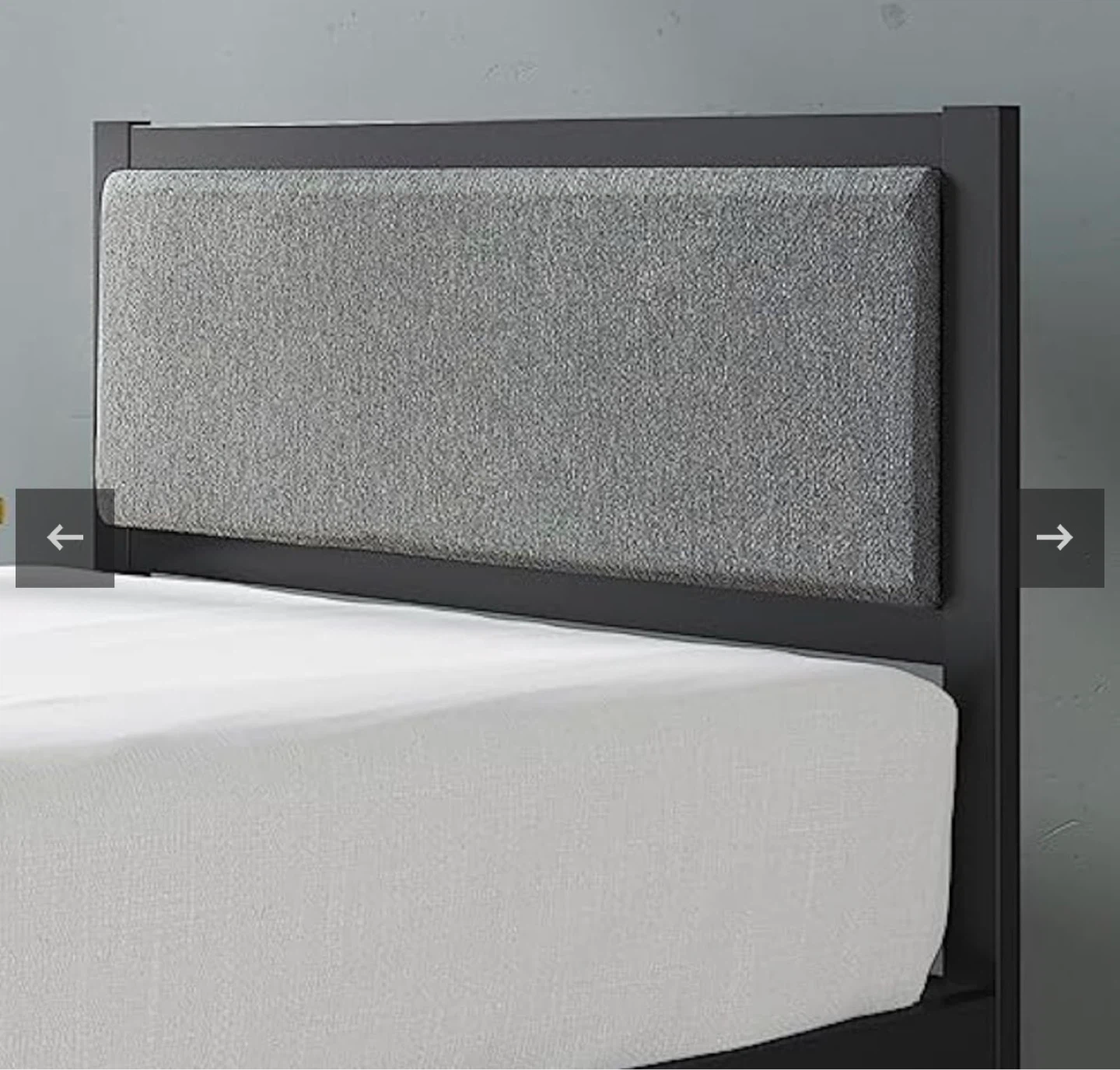 Zinus Korey Twin Metal Bed Frame with Headboard - photo 5