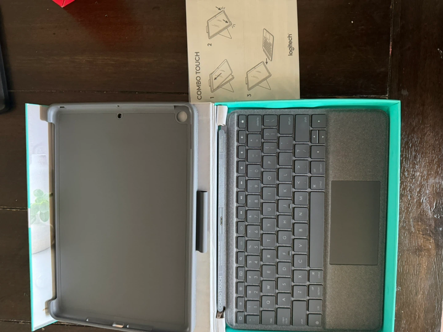 Touch Keyboard Case for iPad (7th, 8th, 9th Gen) - Graphite - photo 3