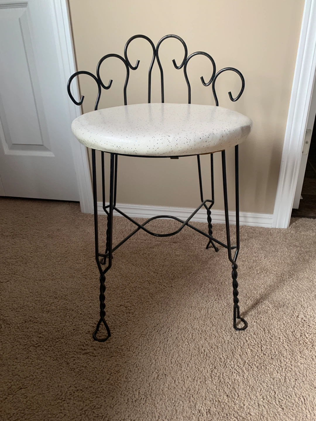 Vintage Vanity Stool