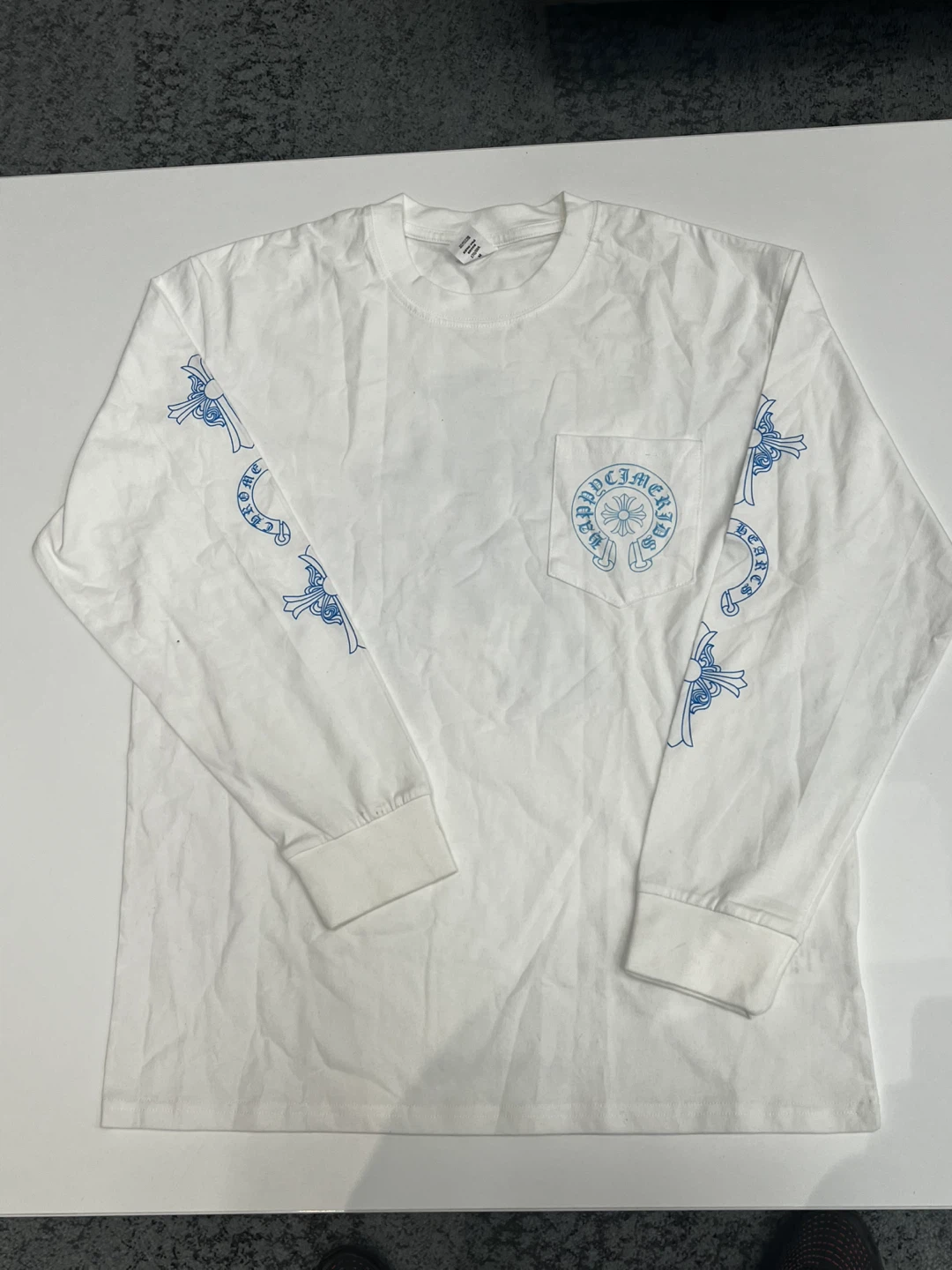 Chrome Hearts White Long Sleeve T-Shirt