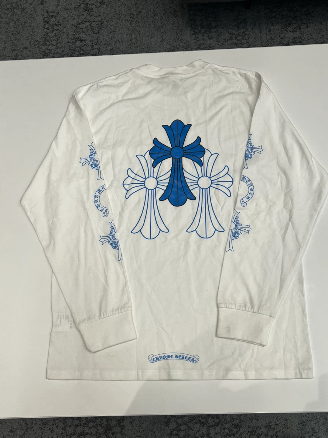 Chrome Hearts White Long Sleeve T-Shirt - photo 2