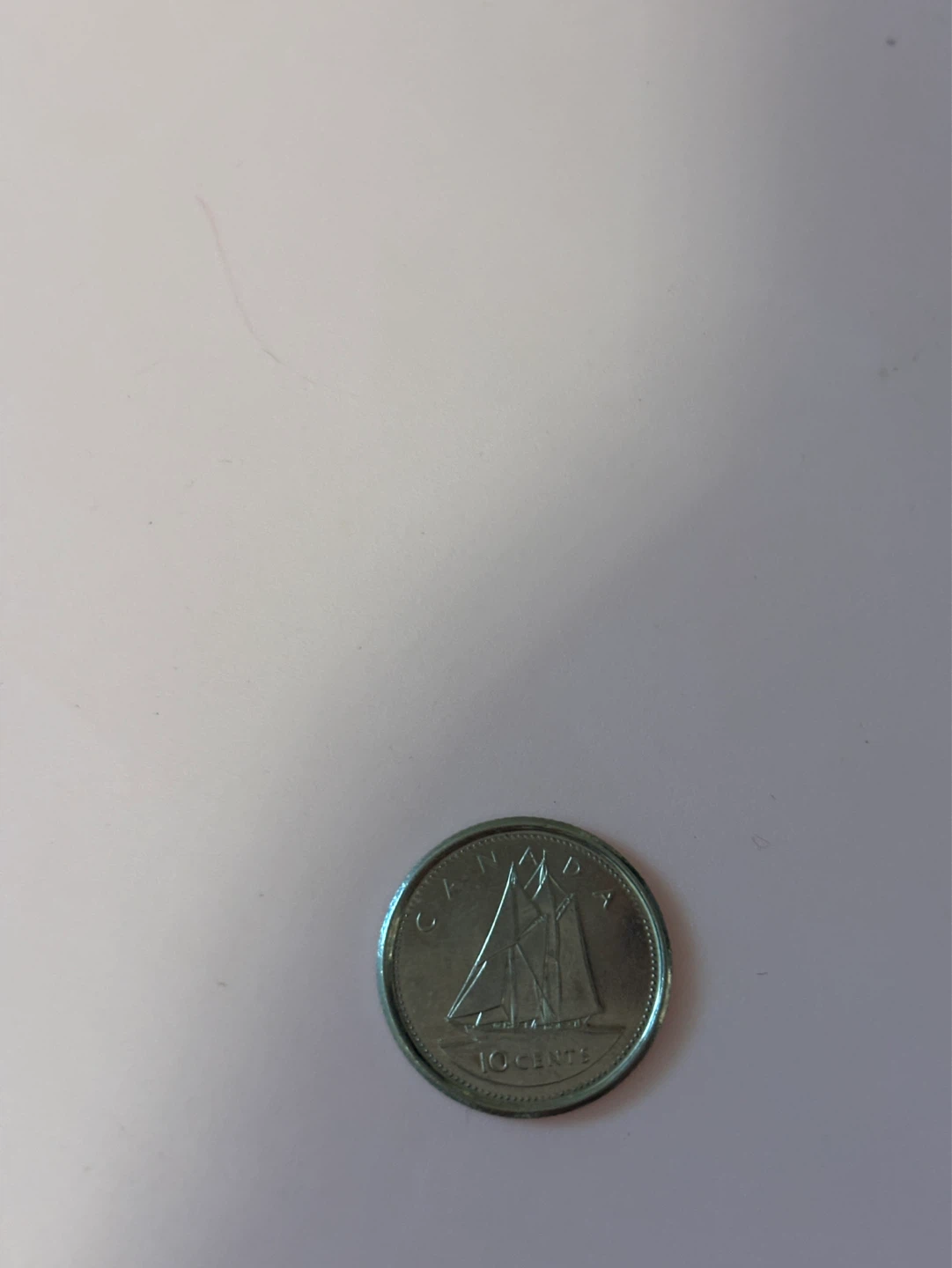 Canadian 10 Cent Coin (Dime) - 1952 2002 double date - photo 4