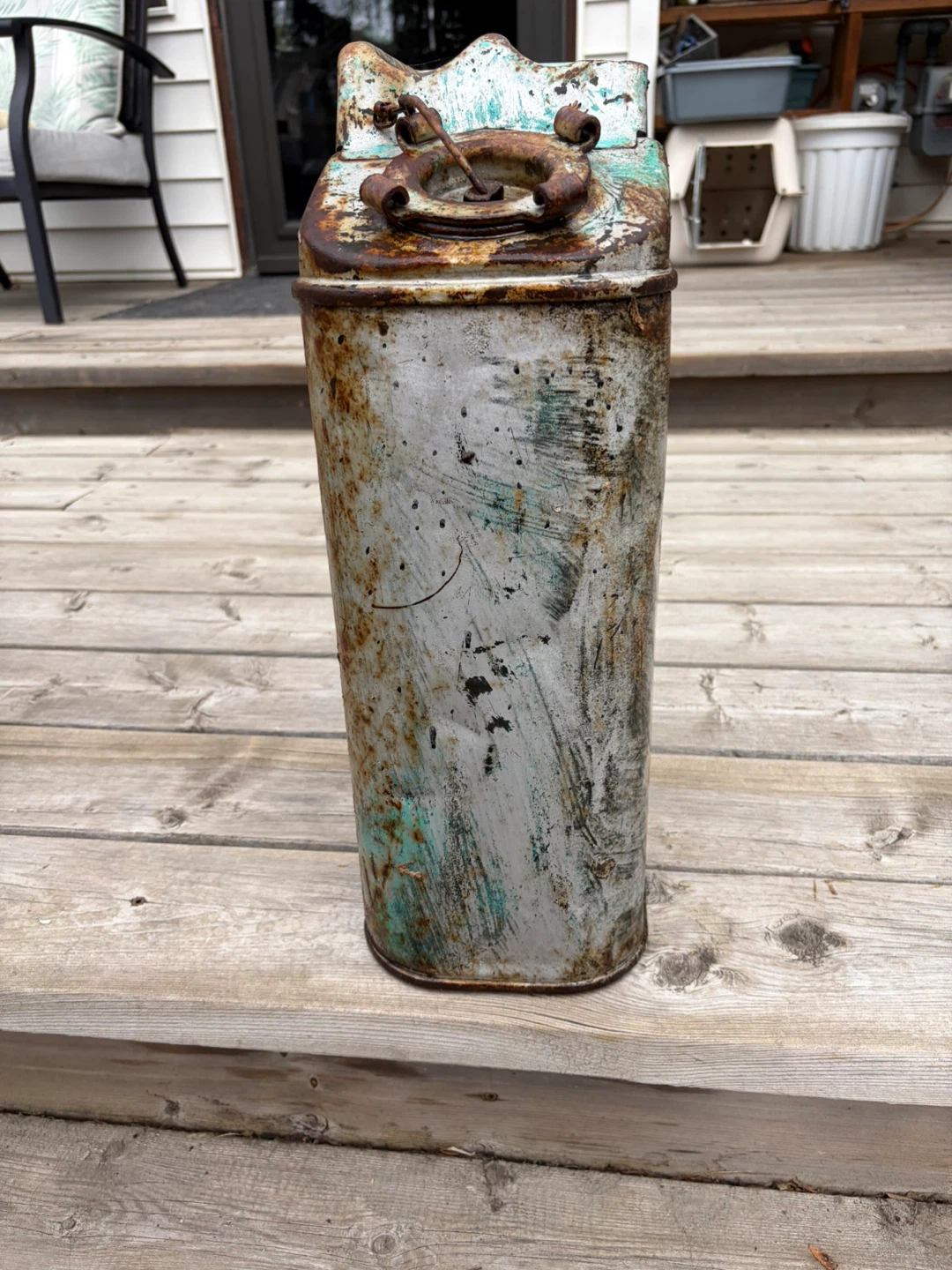 Vintage Metal Jerry Can - photo 4