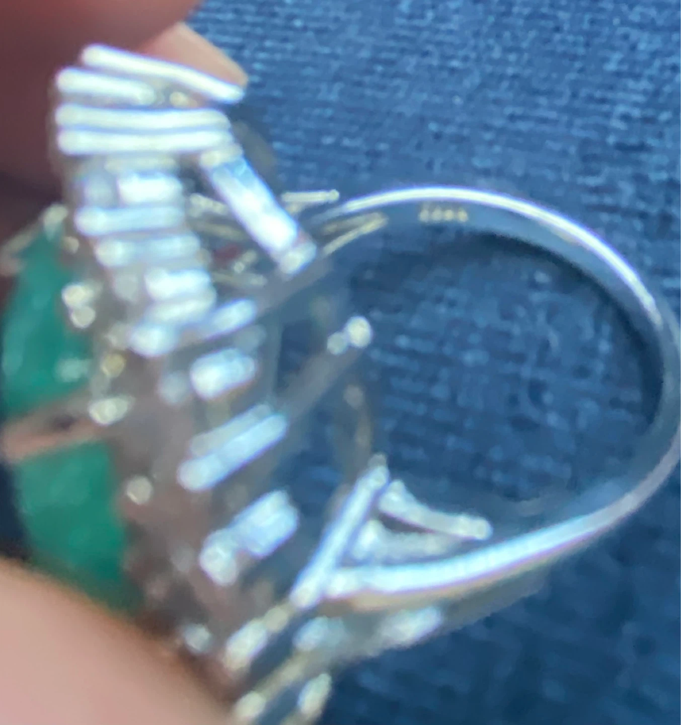 New Emerald plated ring - photo 3