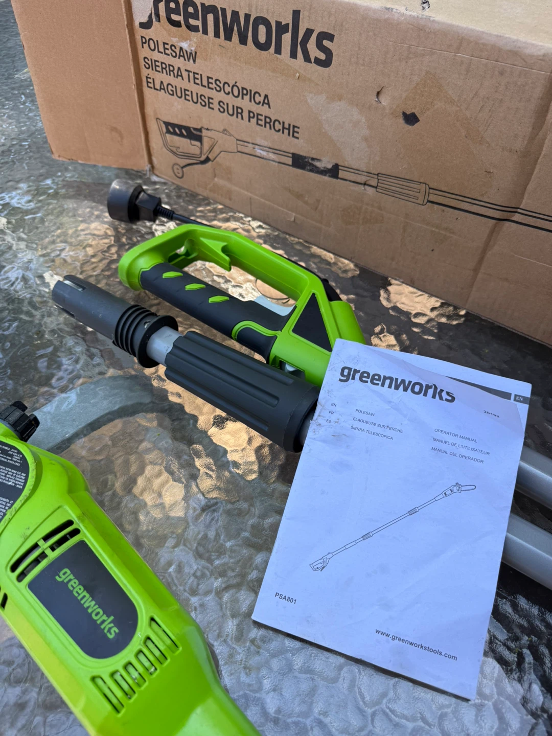 Greenworks 8-Inch 6.5 Amp Electric Corded Pole Saw - photo 4
