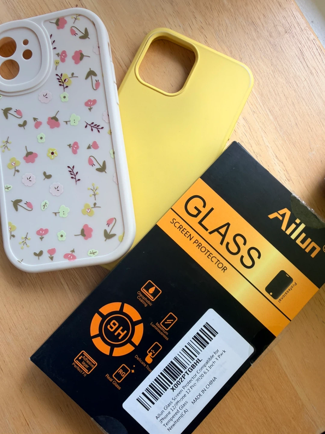 iPhone 12 Purple with Case and Screen Protector - photo 4