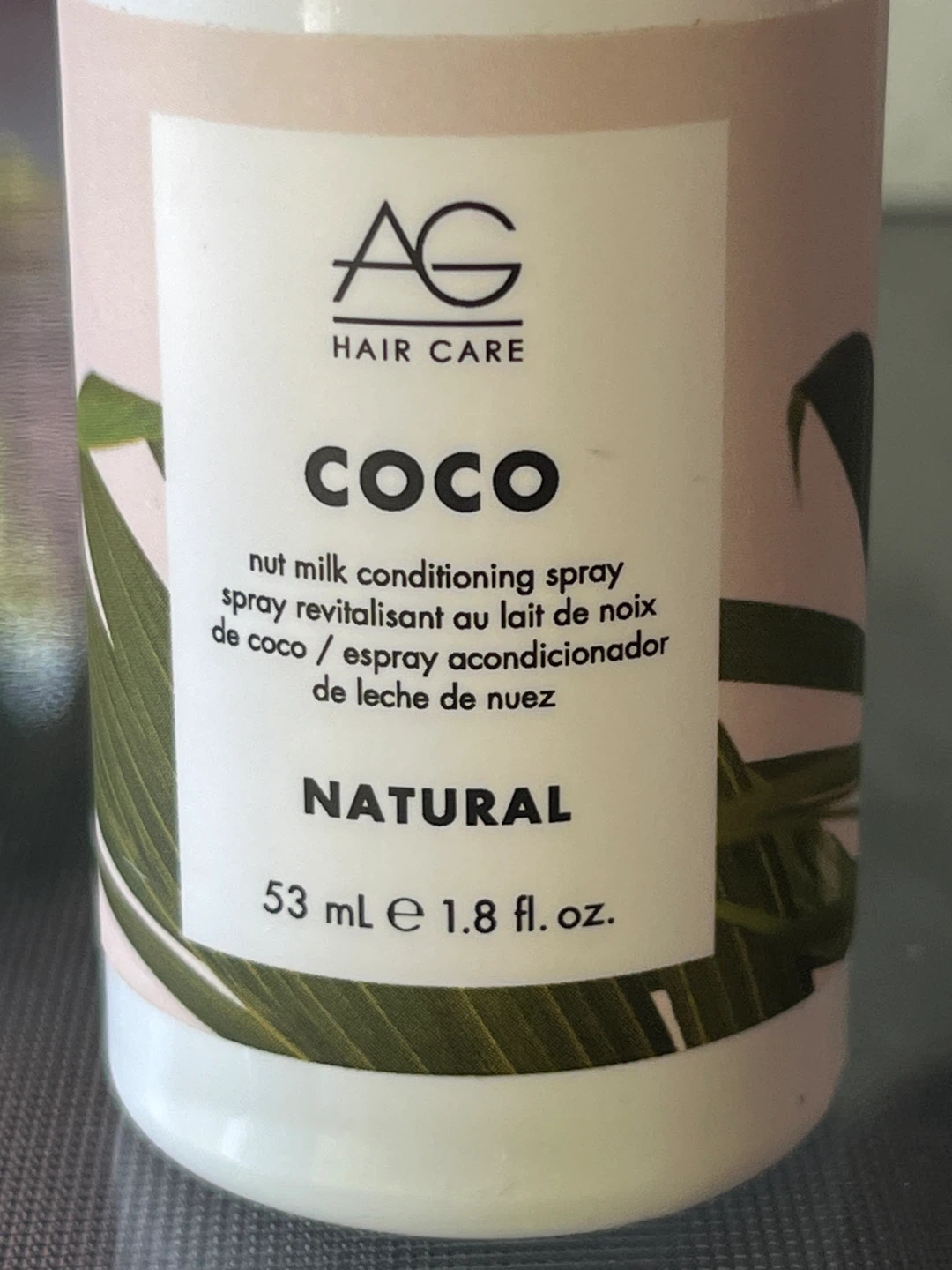 AG Hair Care Coco Nut Milk Conditioning Spray 1.8 fl. oz.