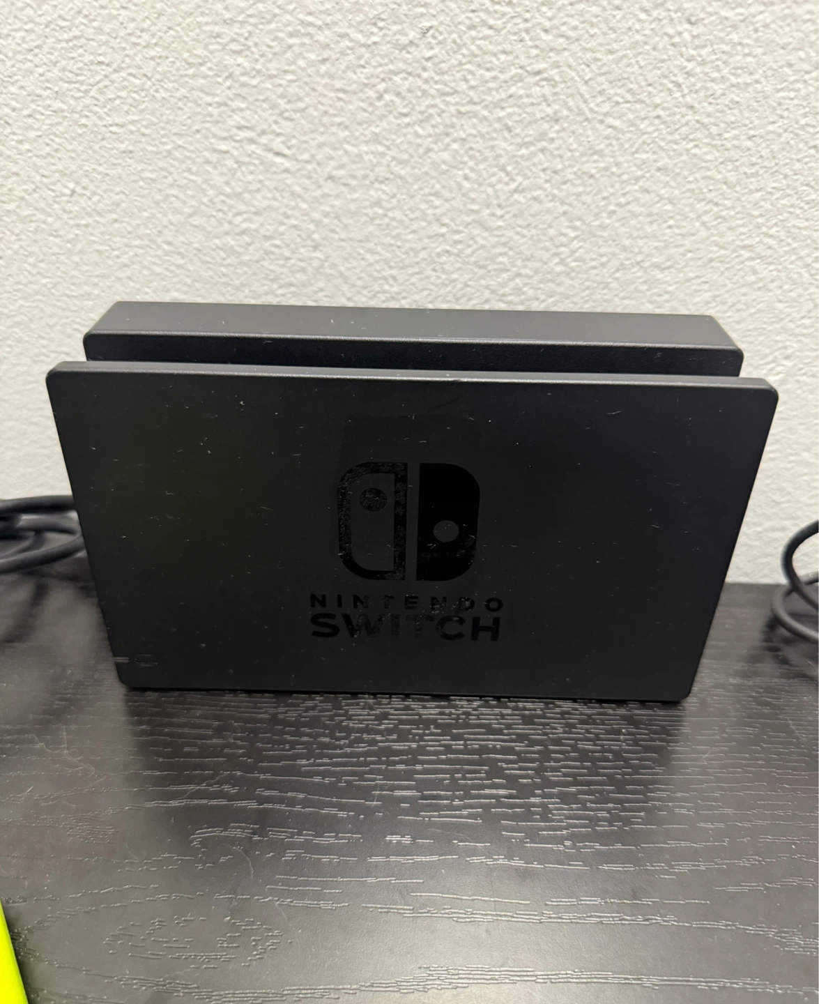 Nintendo Switch Neon Yellow Console with Dock and Accessories - photo 5