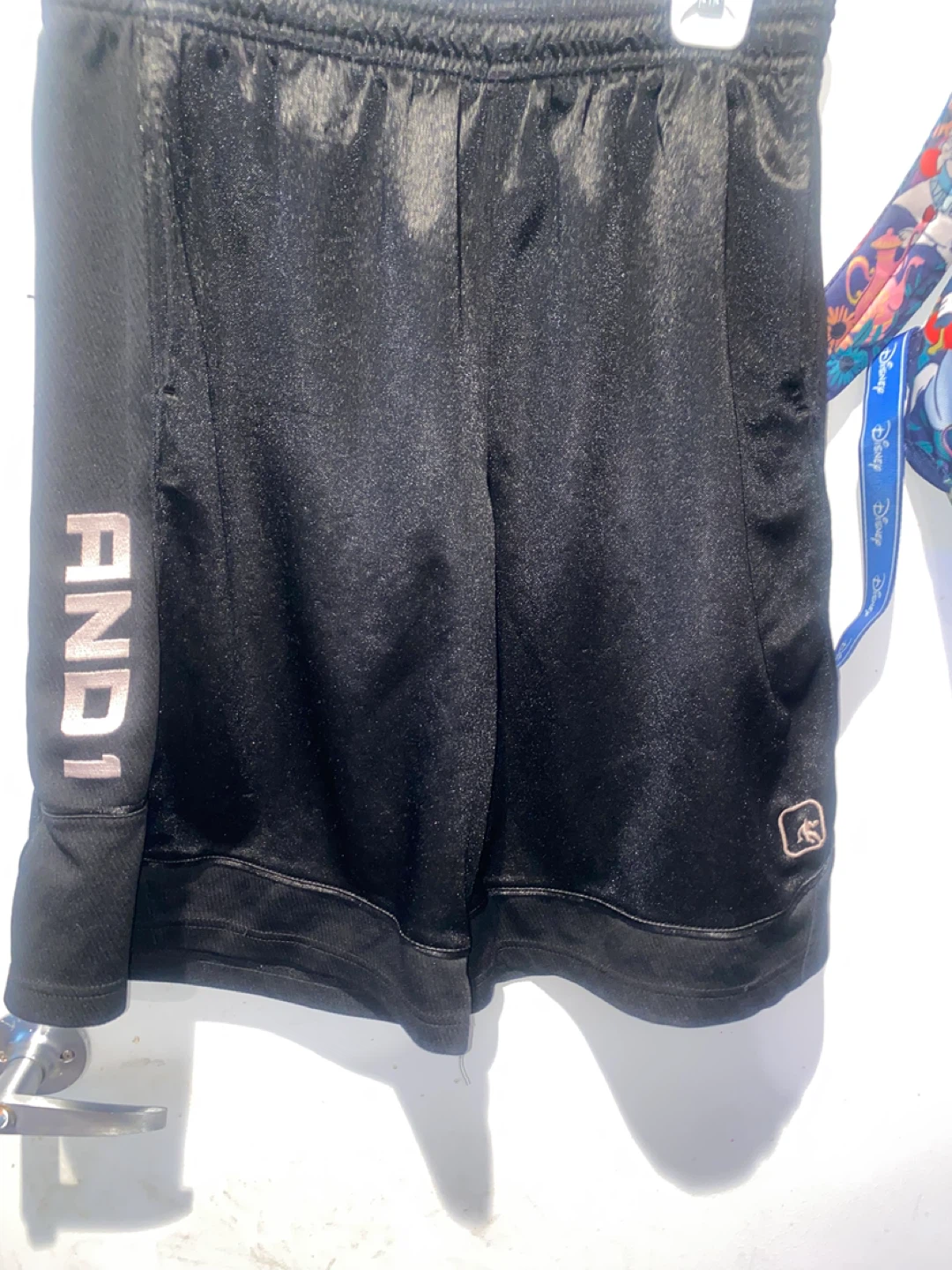 AND1 Black Athletic Shorts - Size L