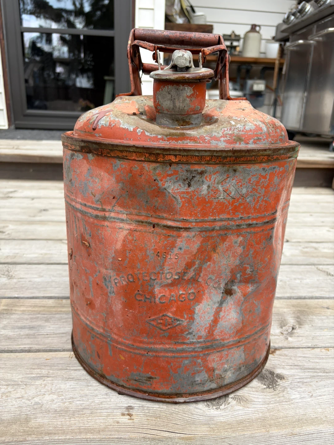 Proteose Co. Chicago Gas Can