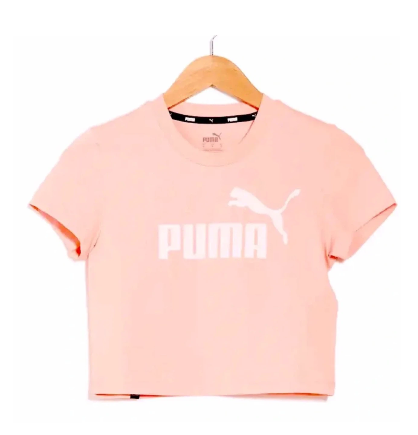 Puma Women's Crop Top - Pink - Size S - photo 2