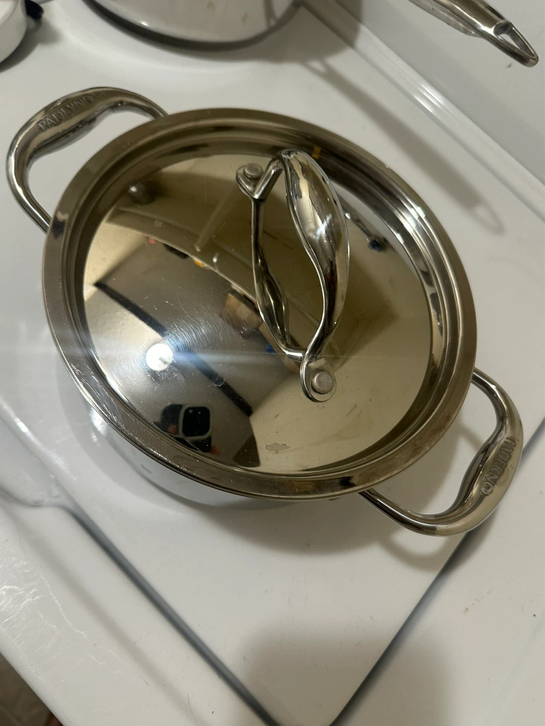 Paderno Stainless Steel Pot with Lid