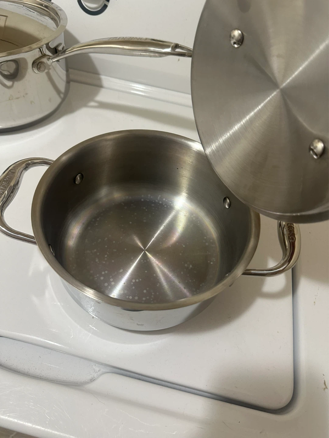 Paderno Stainless Steel Pot with Lid - photo 2