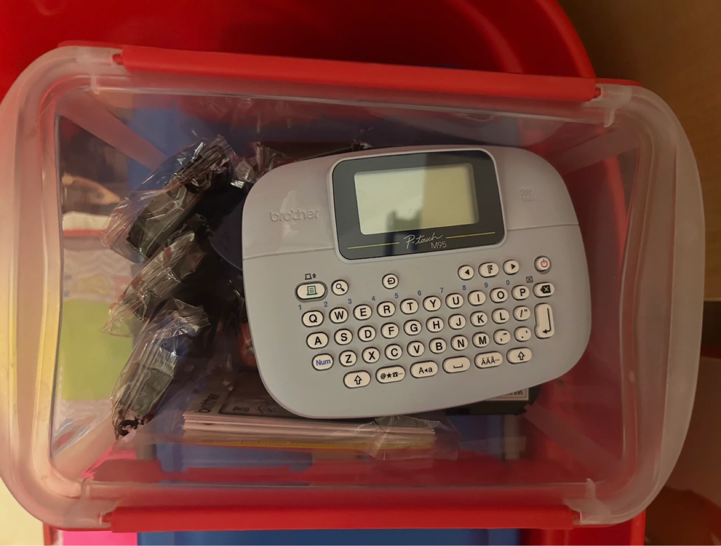 Brother P-touch M95 Label Maker with Tapes - photo 3