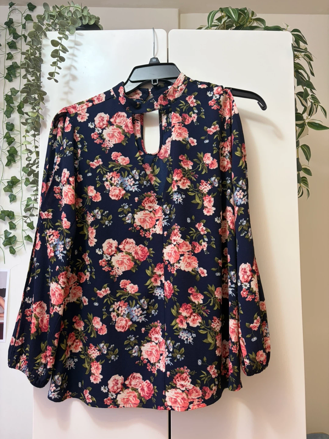 Faith and Joy Floral Blouse - M