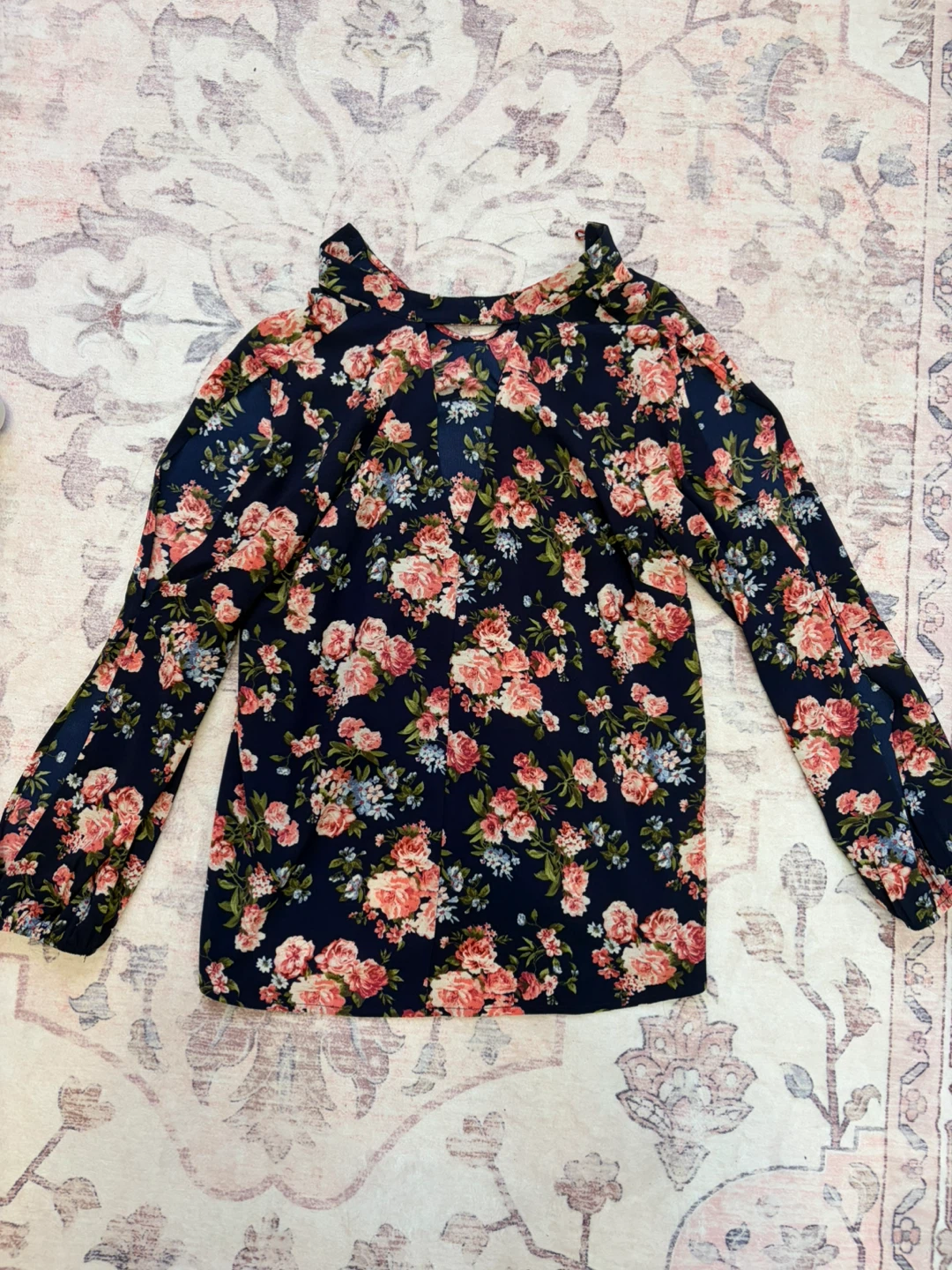 Faith and Joy Floral Blouse - M - photo 3