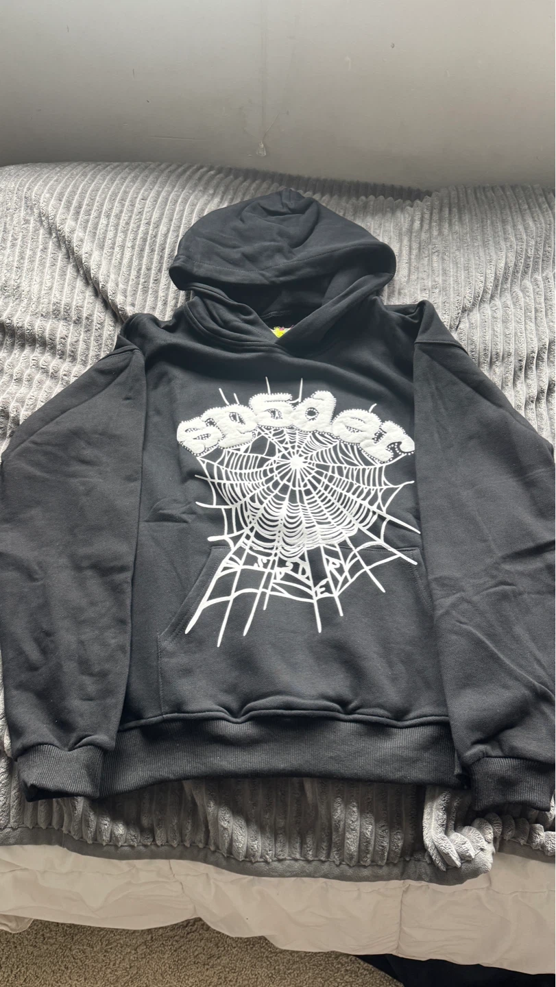 SPIDER Hoodie Black