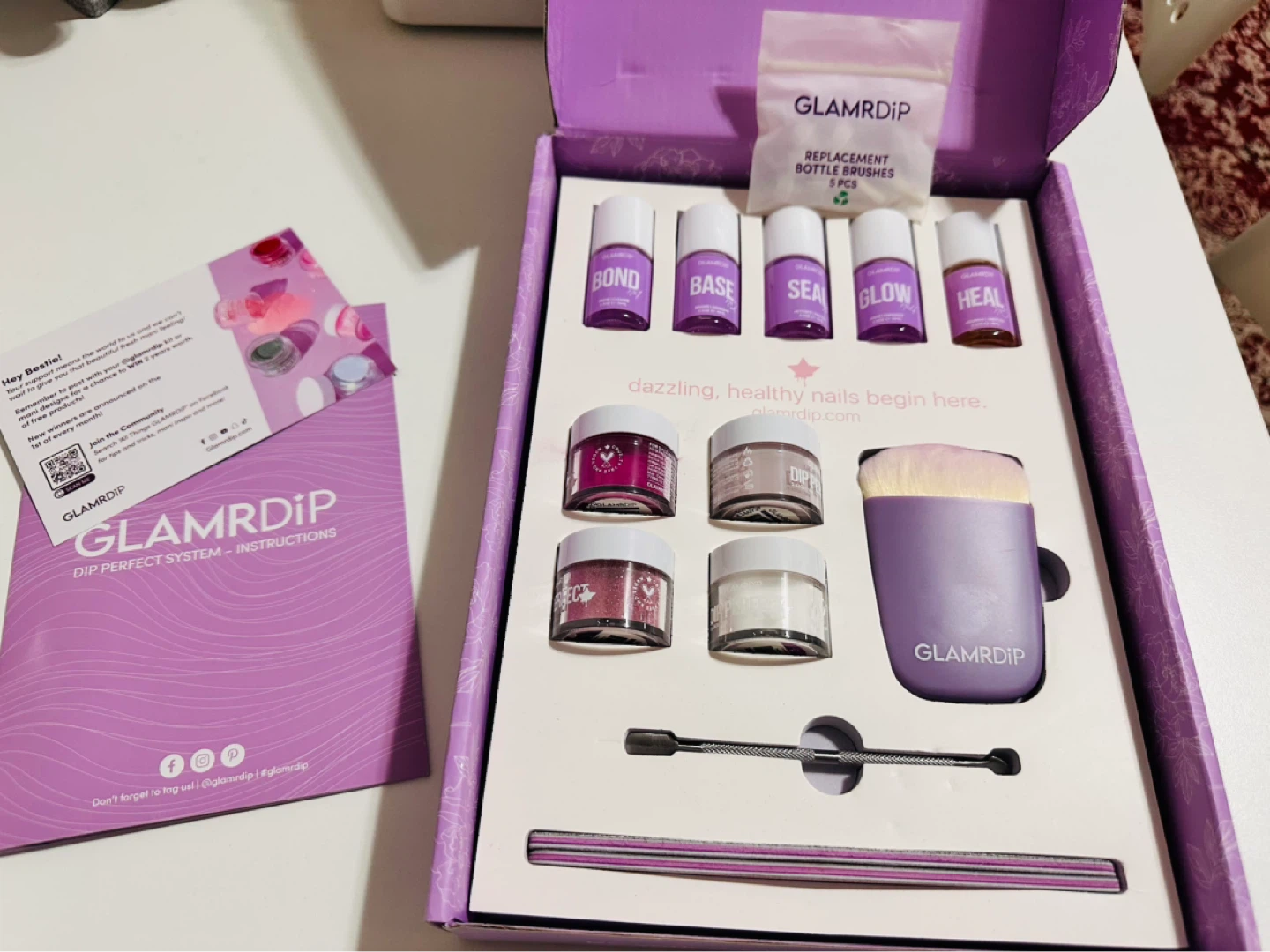 Glamrdip Dip Perfect System Nail Kit
