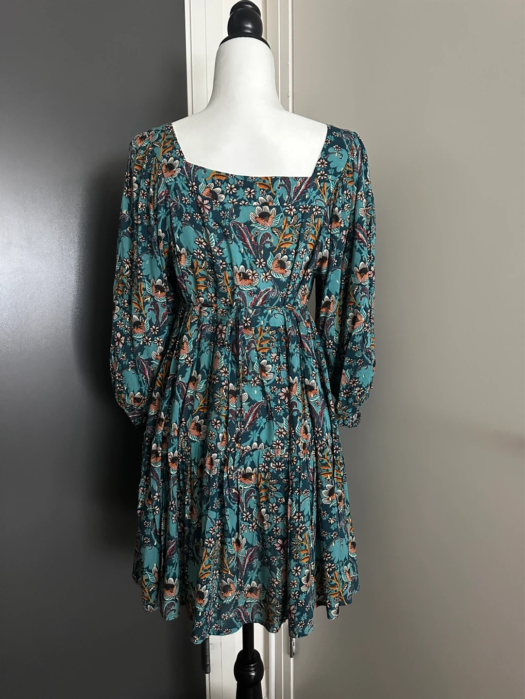 B.o.G Collective Teal Floral Mini Dress - Size M - photo 3